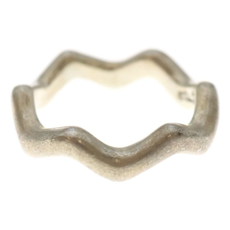 Tiffany & Co. Paloma Picasso Wave Ring 925 Sterling Silver
