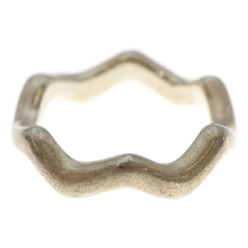 Tiffany & Co. Paloma Picasso Wave Ring 925 Sterling Silver