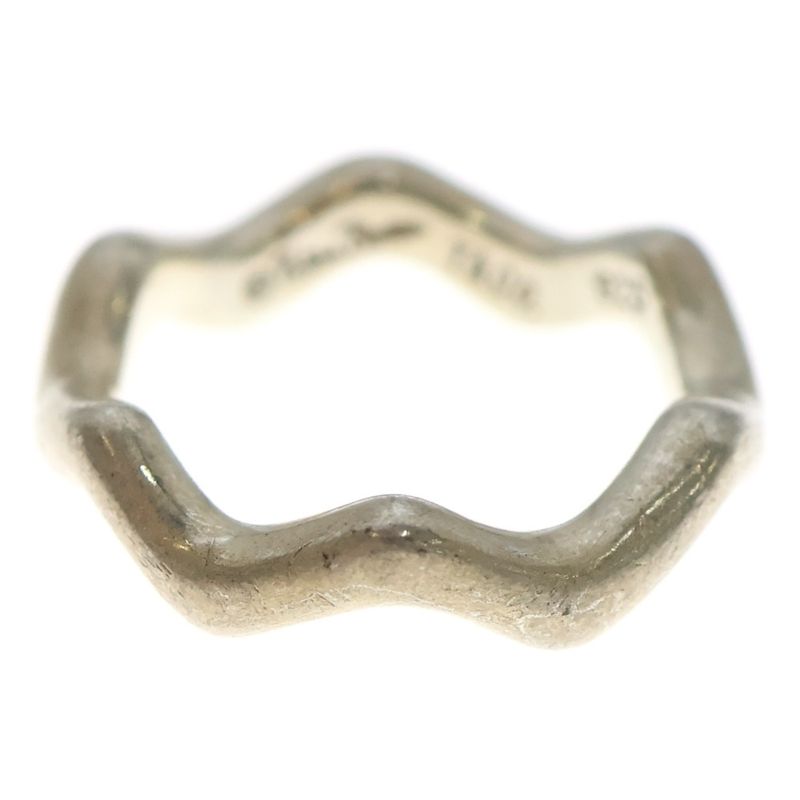 Tiffany & Co. Paloma Picasso Wave Ring 925 Sterling Silver