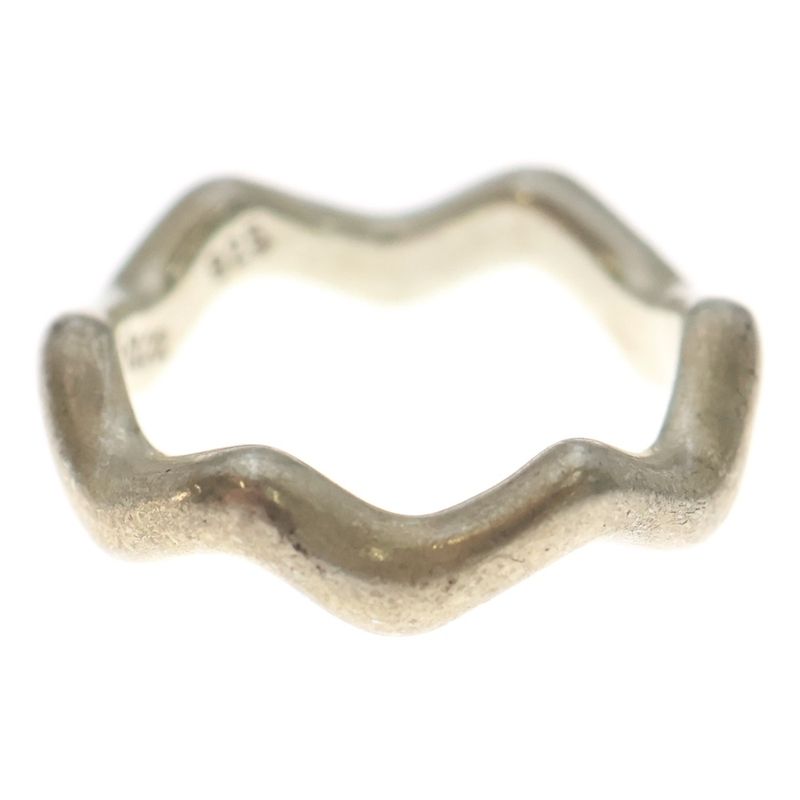 Tiffany & Co. Paloma Picasso Wave Ring 925 Sterling Silver