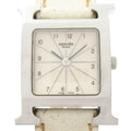 Hermes Watch Ivory Leather