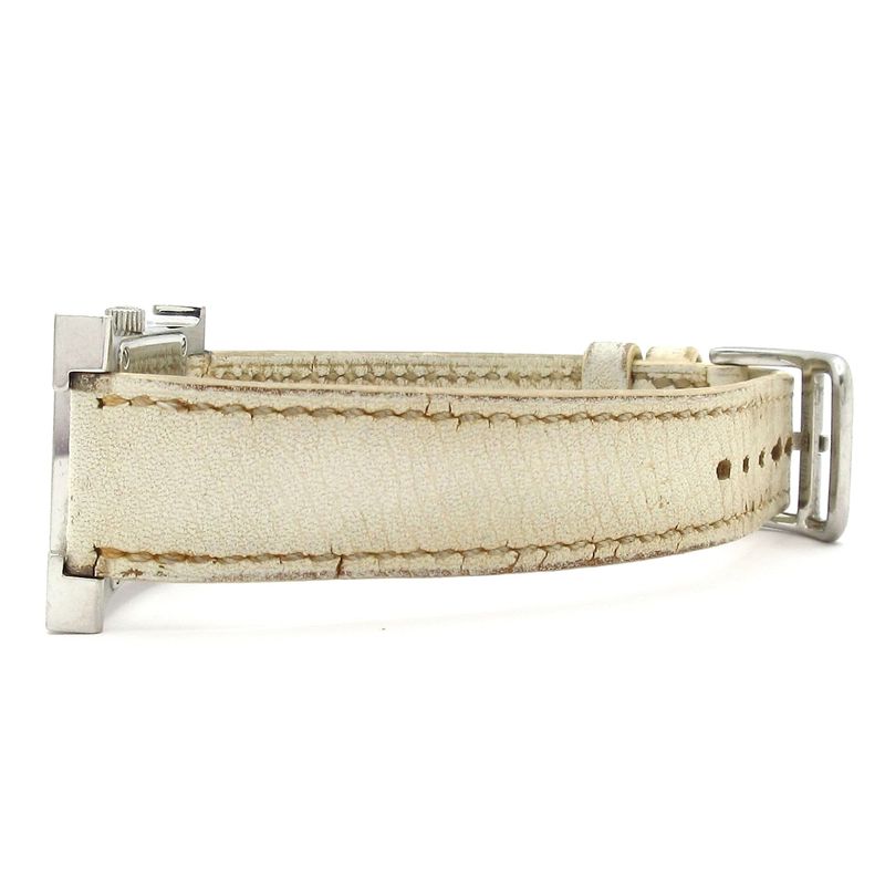 Hermes Watch Ivory Leather
