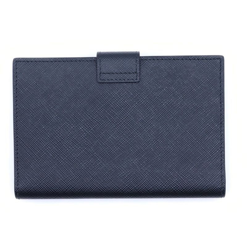 Prada Pass Case Saffiano Leather Passport Holder
