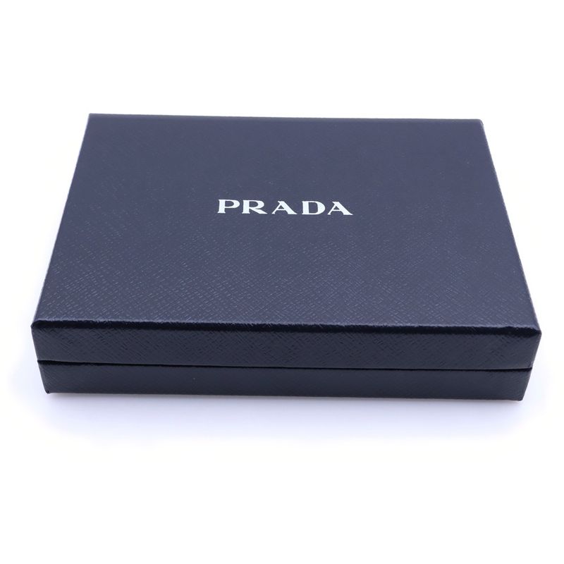 Prada Pass Case Saffiano Leather Passport Holder
