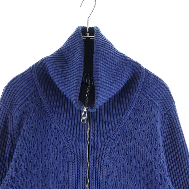 Prada Driver's Knit Blue Flat