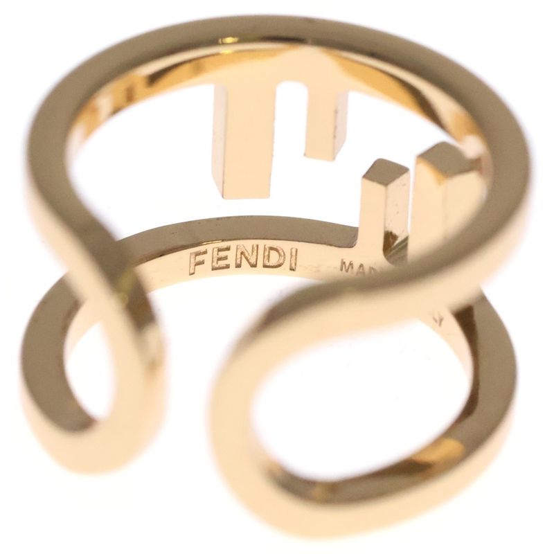 Fendi O-rock Ring Gold