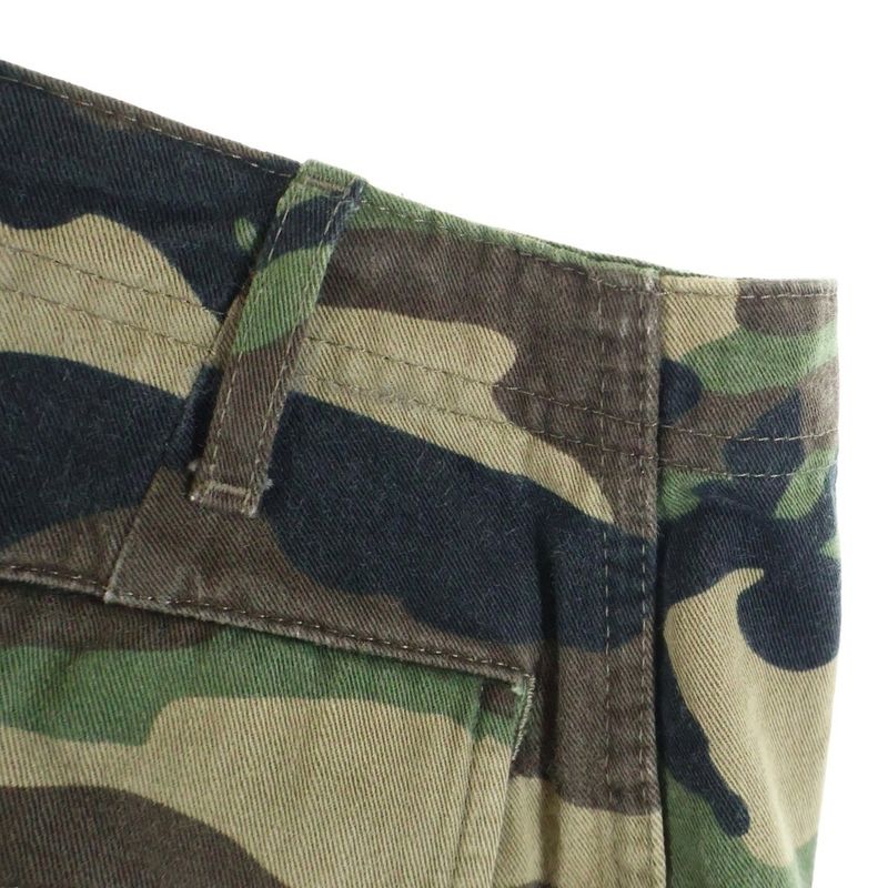 Balenciaga Cotton Cargo Pants Camouflage