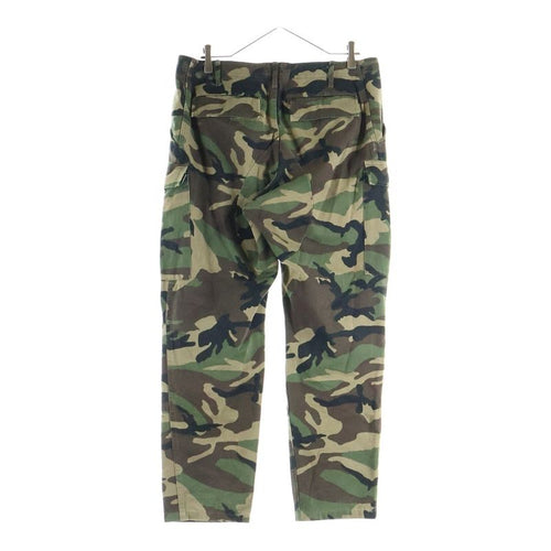 Balenciaga Cotton Cargo Pants Camouflage