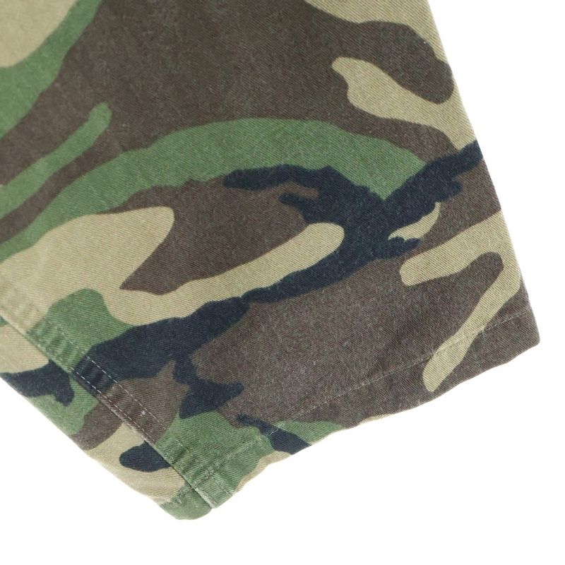 Balenciaga Cotton Cargo Pants Camouflage