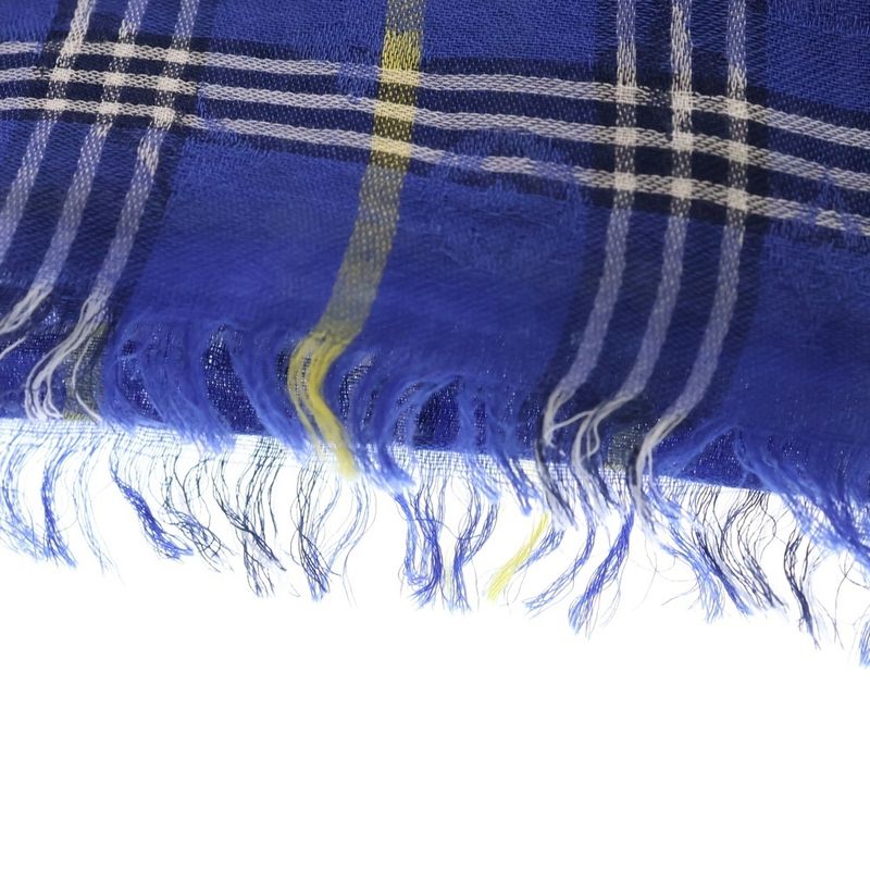Louis Vuitton Monogram Plaid Shawl Blue