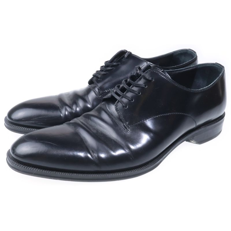 Dior Inner Feather Leather Dress Business Shoes Black