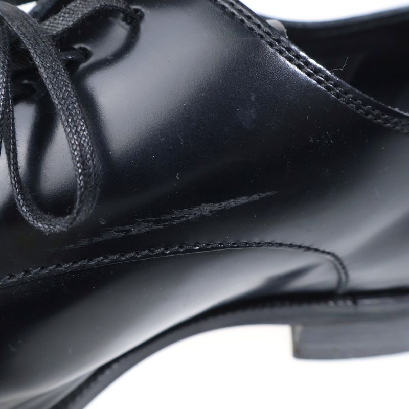 Dior Inner Feather Leather Dress Business Shoes Black