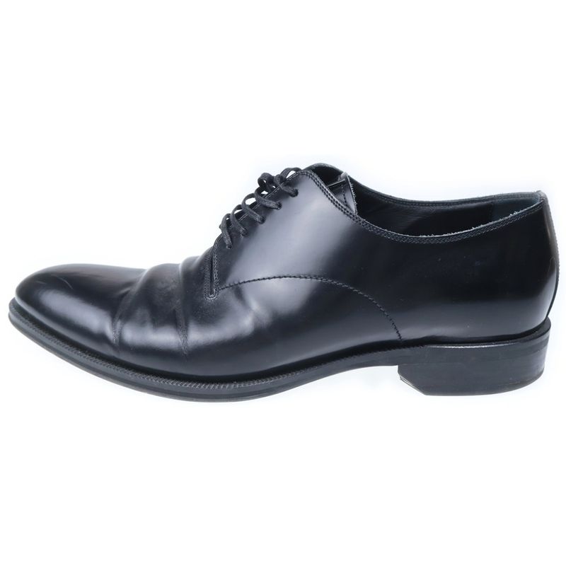 Dior Inner Feather Leather Dress Business Shoes Black