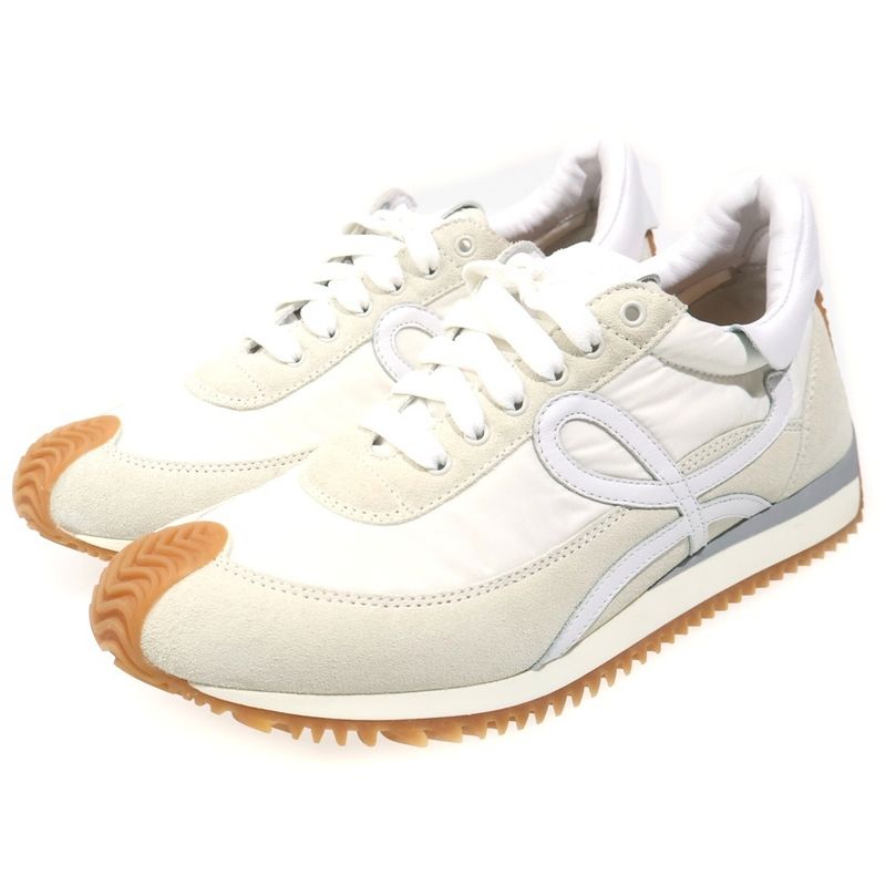 Loewe Flow Runner Low Cut Sneakers White