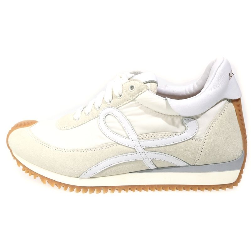 Loewe Flow Runner Low Cut Sneakers White