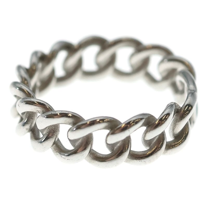 Dior Cdicon Chain Link Ring Silver