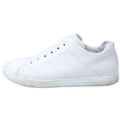 Fendi Zucca Leather Sneakers White Brown