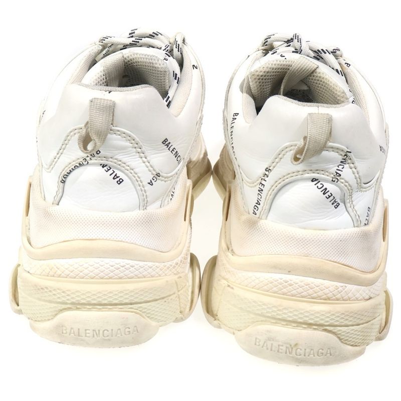 Balenciaga Triple S Sneaker S Logo All Over Pattern Low Cut Sneakers