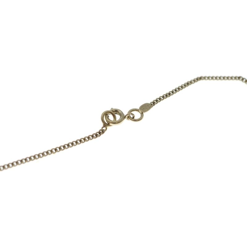 Chanel High Heel CC Logo Necklace Pendant Chain Gold