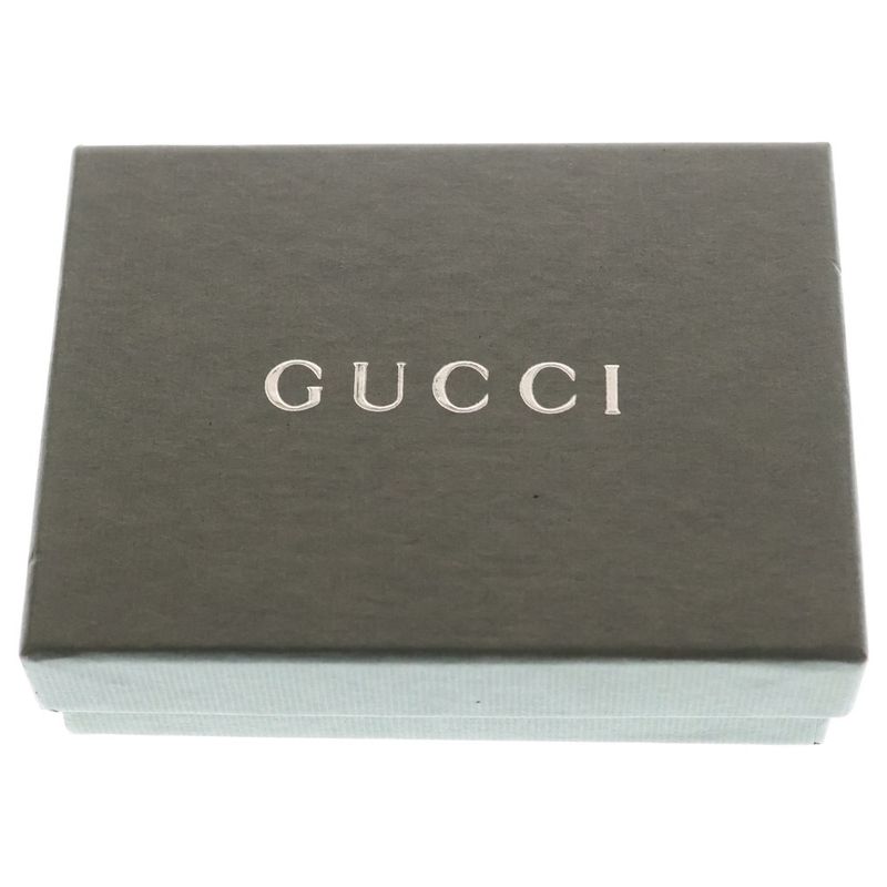 Gucci Queen Ma Galette Bifold Wallet Compact Coin Case Multicolor Red