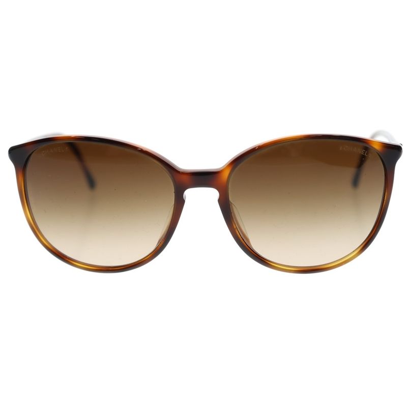 Chanel CC Logo Sunglasses Brown