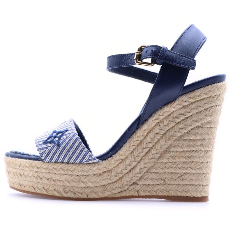 Louis Vuitton Sail Away Marine Sandals Navy
