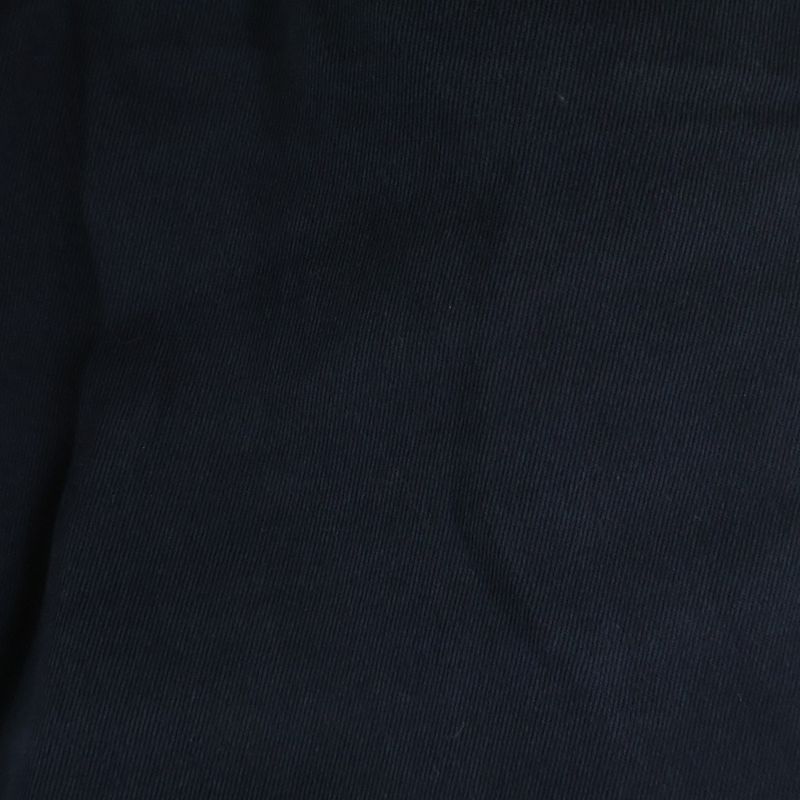 Prada Logo Patch Trousers Cotton Chino Pants Black