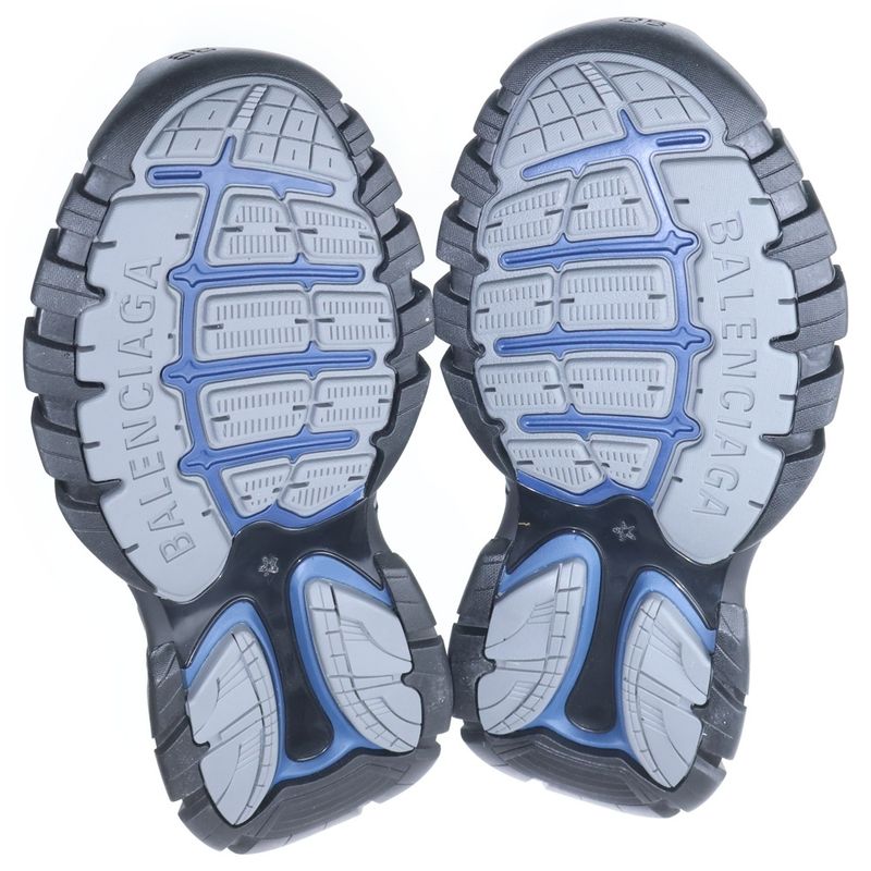 Balenciaga Track Sandal Sandals Velcro Shoes Gray Navy