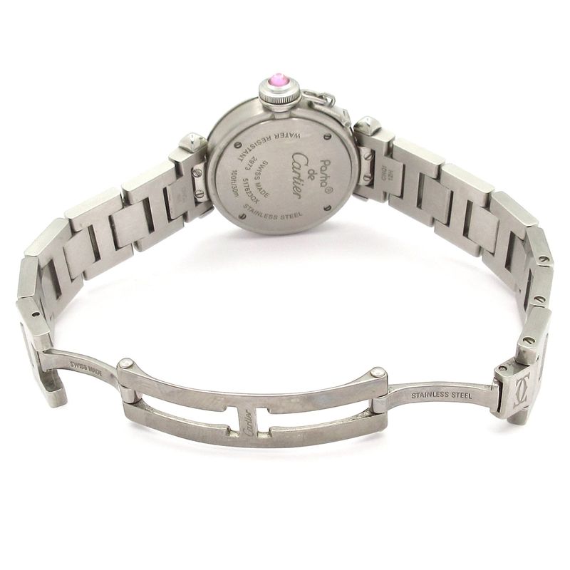 Cartier Watch Miss Pasha SS Anniversary Pieces Pink