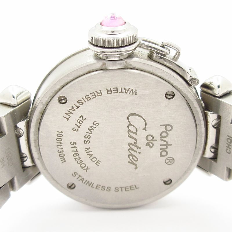 Cartier Watch Miss Pasha SS Anniversary Pieces Pink