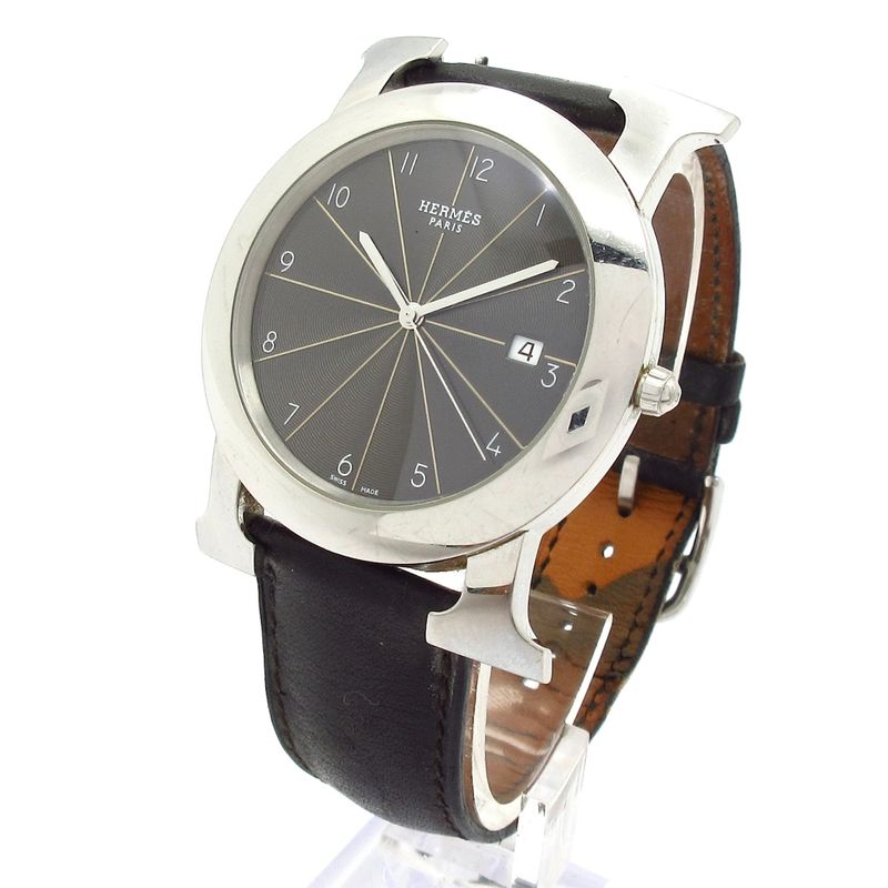 Hermes Watch Ronde Dark Brown