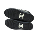 Chanel Paris Dallas Star CC Logo Double Zip High Cut Sneakers — view 7