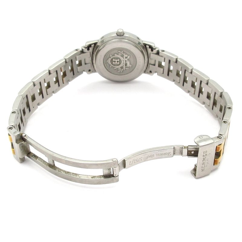 Hermes Watch White Clipper