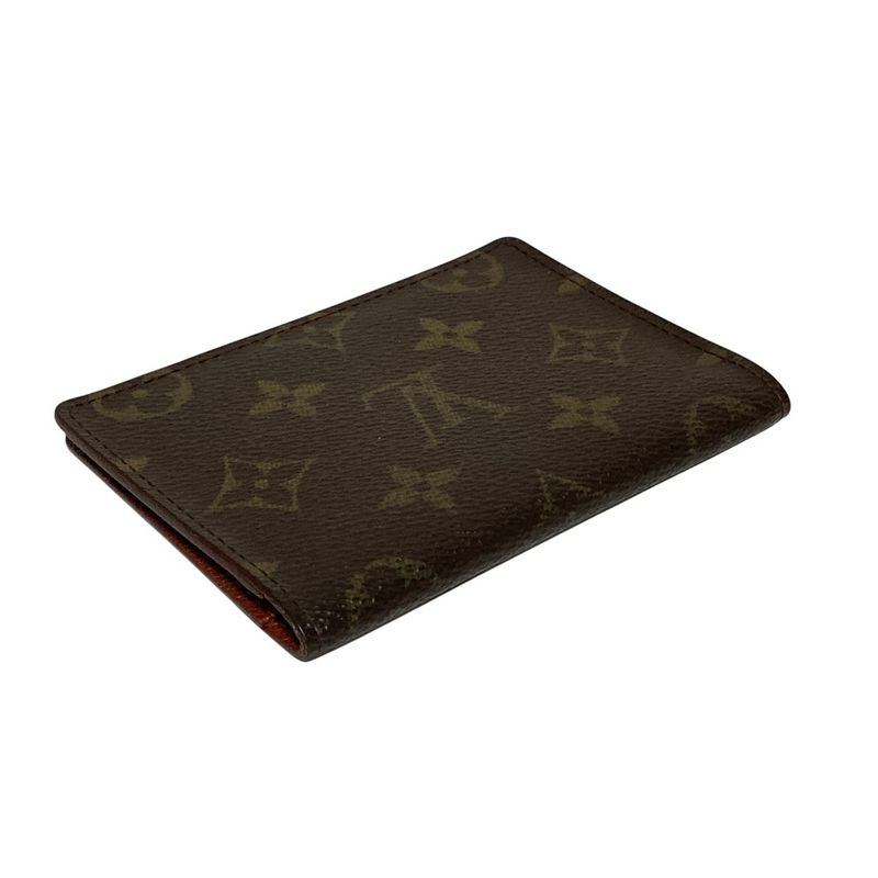Louis Vuitton Monogram Porto 2 Cult Vertical Card Case