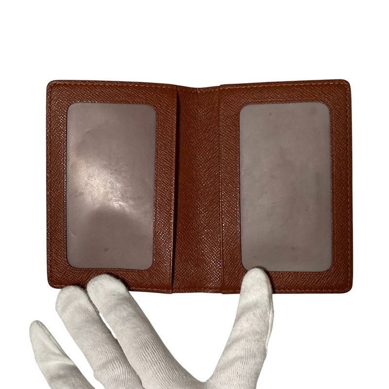 Louis Vuitton Monogram Porto 2 Cult Vertical Card Case