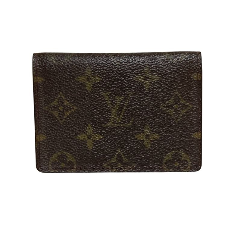 Louis Vuitton Monogram Porto 2 Cult Vertical Card Case