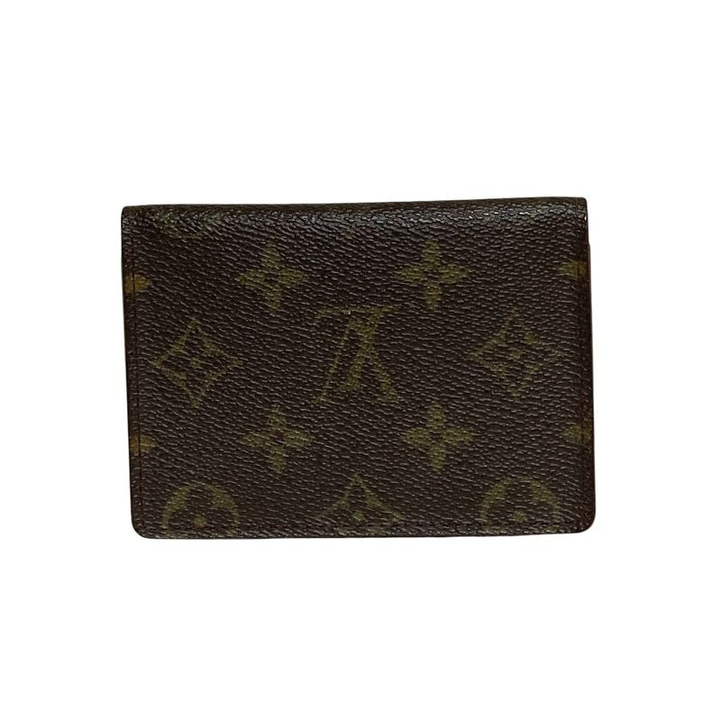 Louis Vuitton Monogram Porto 2 Cult Vertical Card Case