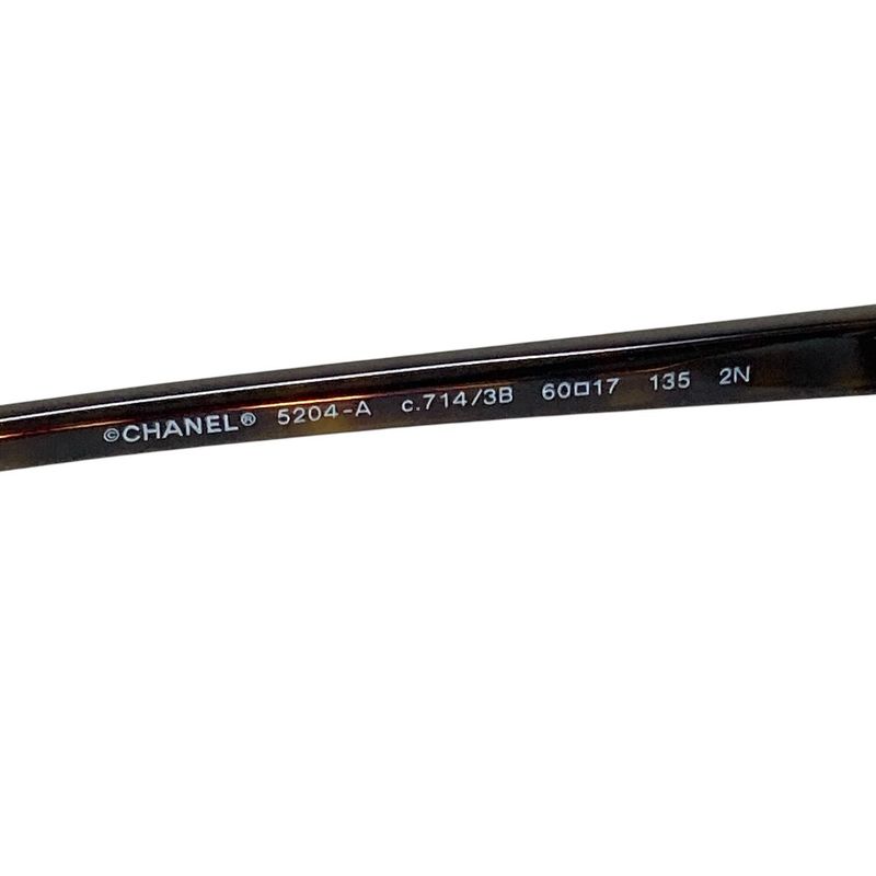 Chanel Sunglasses Brown 60 [brand] Chanel