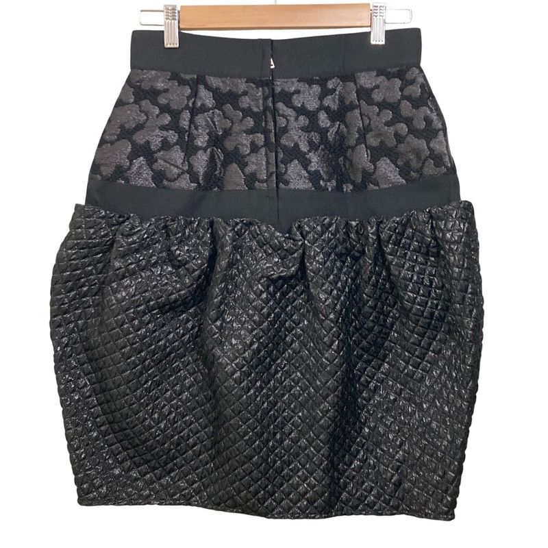 Dolce & Gabbana Jacquard Skirt 40 Black