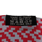Hermes Silk Maxi Twill Tout en Carre Red Scarf