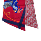 Hermes Silk Maxi Twill Tout en Carre Red Scarf
