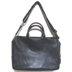 Dior Homme Leather Briefcase Business with PC Pocket Black