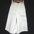 Celine Cleaned Era Triomphe Signature Wide Gaucho Denim Pants