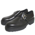 Hermes Happen Leather Single Monk Strap Derby Shoes 43