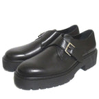 Hermes Happen Leather Single Monk Strap Derby Shoes 43