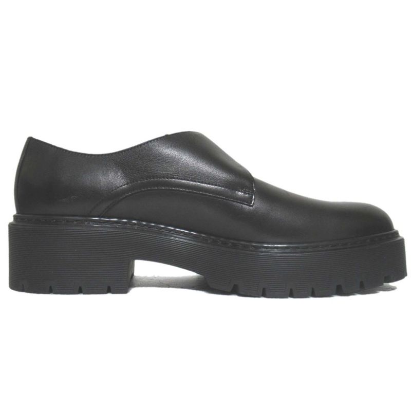 Hermes Happen Leather Single Monk Strap Derby Shoes 43
