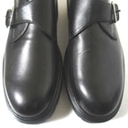 Hermes Happen Leather Single Monk Strap Derby Shoes 43