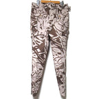 Gucci Digital Camo Pattern Belted Cargo Pants 40 Beige Brown