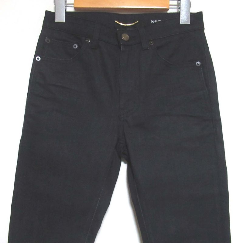 Saint Laurent Paris Skinny Jeans Denim Pants 155 Black