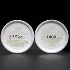 Dior Butterfly Around Candle Set of 2 White Hat